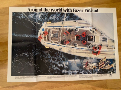 Fazer juliste ja lukujärjestys 1980 luvulta