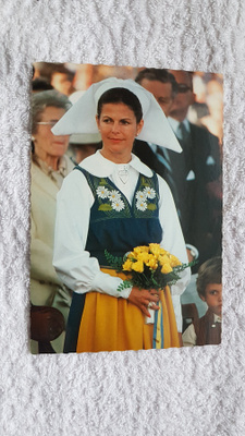 Kuningatar Silvia Postikortti