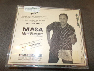 CD-R MASA MATTI PÄIVÄPURO ** SADE TUO ONNEA **