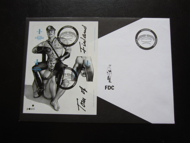 FDC 2014 BL85 Tom of Finland