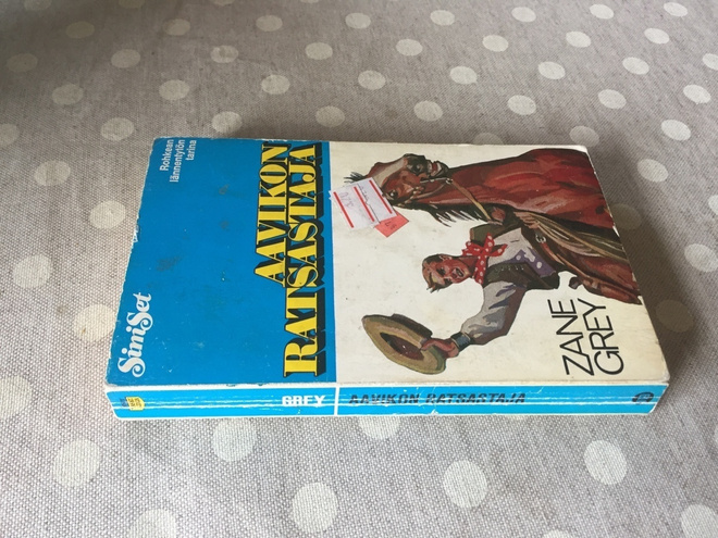 SINISET 119 AAVIKON RATSASTAJA HYVÄ