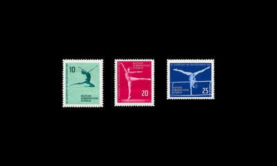 DDR 830-2 ** Voimistelu (1961)