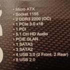 ASrock b75m-DGS (lga1155,ddr3) - pikkukuva 3