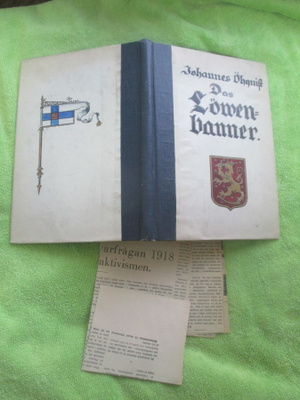 JOHANNES ÖHQUIST - Das Löwenbanner v 1923 + lehtileikkeet