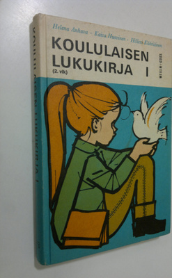 Helena Anhava : Koululaisen lukukirja 1, 2 kouluvuotta va...