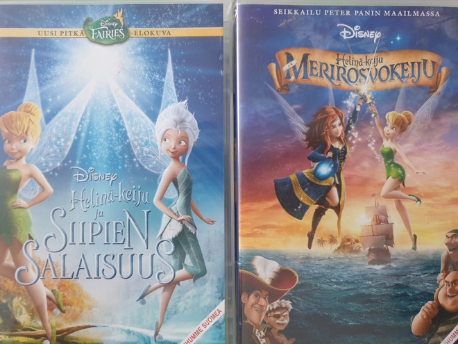 HELINÄ-KEIJU SIIPIEN SALAISUUS & MERIROSVOKEIJU DVD