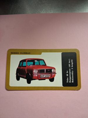 Vaasan höyrymylly. Morris Clubman