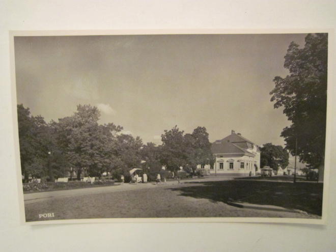 VANHA Postikortti Pori 1950-l Alkup.Mallikappale