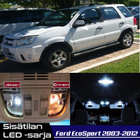 Ford EcoSport (MK1) Sisätilan LED-sarja 9-osainen - pikkukuva 1