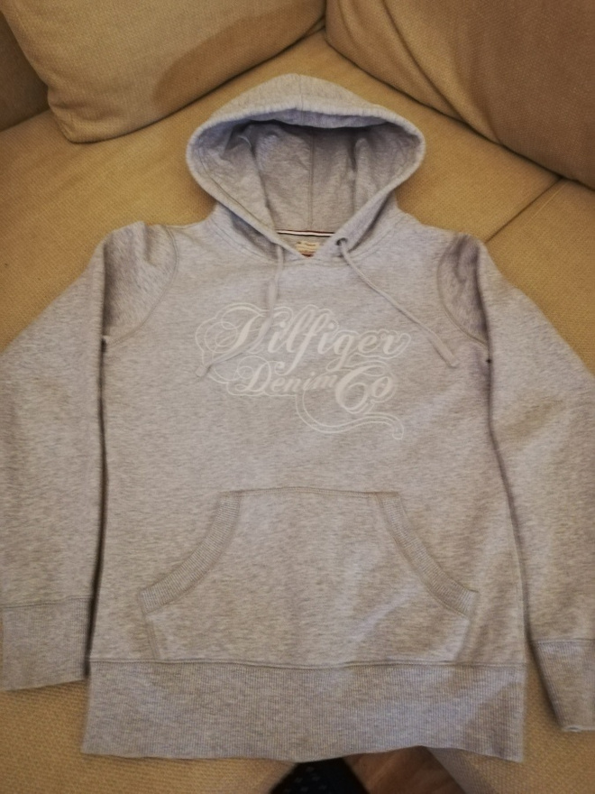 Tommy Hilfiger harmaa huppari koko XS/S