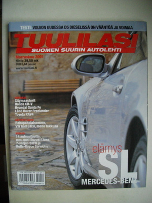 Tuulilasi - marraskuu 2001 (30.9)
