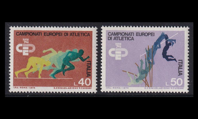 Italia 1453-4 ** European Athletics Championships, Rome (197
