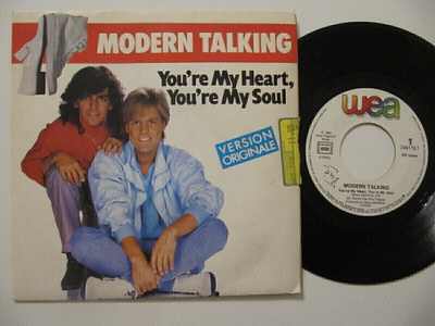 Modern Talking You're My Heart, You're My Soul 7" sinkku