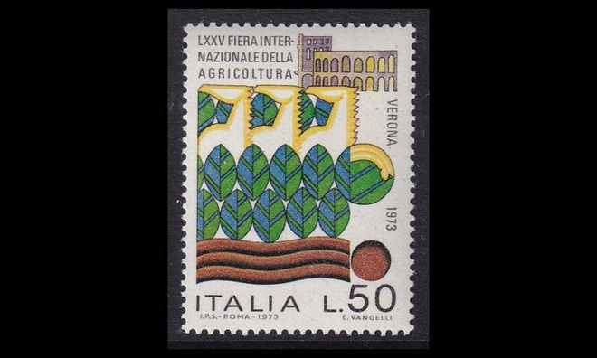 Italia 1392 ** Veronan maatalousmessut (1973)