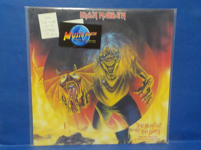 IRON MAIDEN - THE NUMBER OF THE BEAST UUSI M/EX+ LP