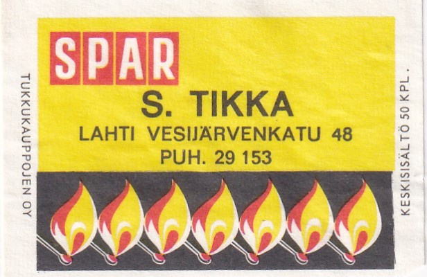 Lahti, S. Tikka , SPAR  8/8