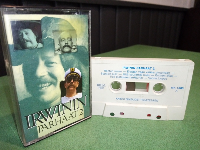 C-KASETTI Irwin Goodman : Irwinin parhaat 2 ( SIS POSTIKULU)