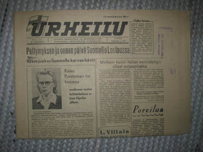 Urheilulehti : 3.8.1948
