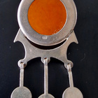 Hopeariipus 875, näyttävä vintage-koru - pikkukuva 2