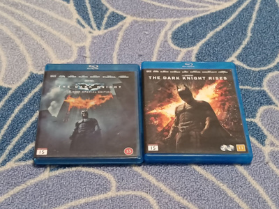 The Dark Knight + The Dark Knight Rises Blu-Ray