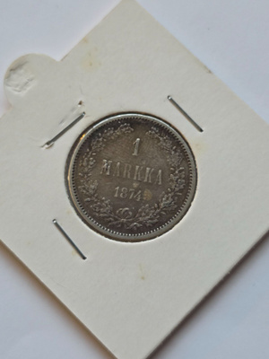 1 markka 1874