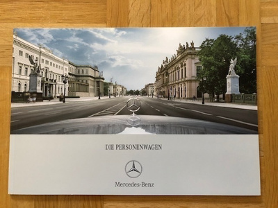 Esite Mercedes-Benz henkilöautomallisto 2007. Mallisto