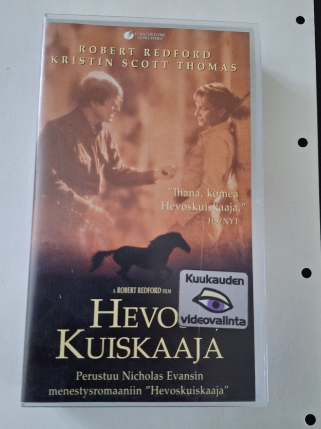 HEVOSKUISKAAJA ( Robert Redford ) VHS kasetti