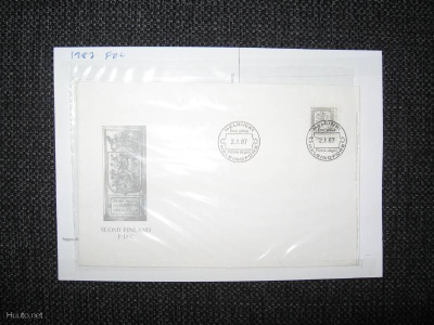 Suomi*Finland*FDC 2.1.1987 leijonamerkki 1,70 €