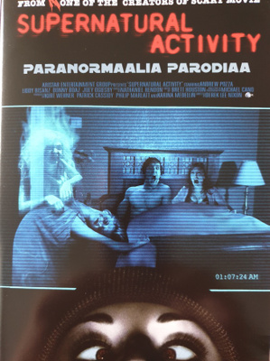 Supernatural Activity dvd kauhukomedia