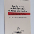 Sven Hessle ym. : Family Policy and Child Welfare in Japa... - pikkukuva 1