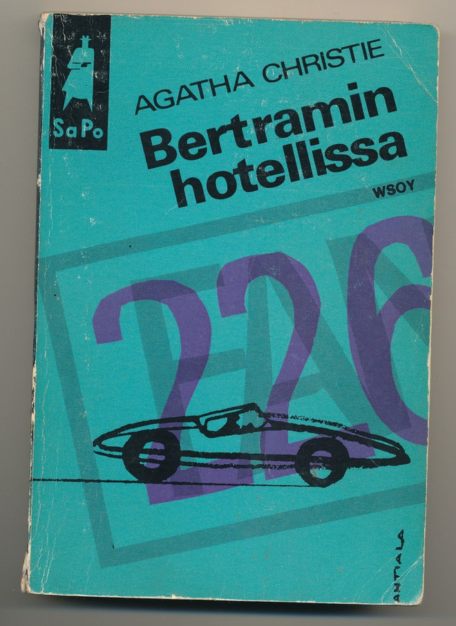 Agatha Christie - "Bertramin hotellissa" SaPo pokkari