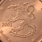 Suomi 5c 2002 ylimäärästä metalia - pikkukuva 2