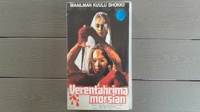 VHS: Verentahrima Morsian / Erotic Kill (1975/?)