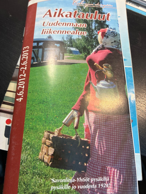 Aikataulut Uudenmaan liikennealue 2012-2013