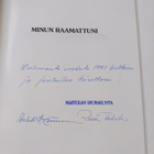 Minun Raamattuni (signeerattu) - pikkukuva 3