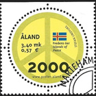 Åland 2000  ÅBL 4  Millenium 3,40 mk EP leima LaPe 164 - pikkukuva 1