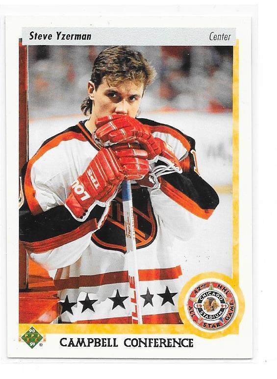 1995-96 Upper Deck #218 Steve Yzerman Detroit Red Wings