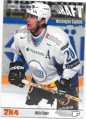 2003-04 CardSet #11 Miika Elomo Espoo Blues