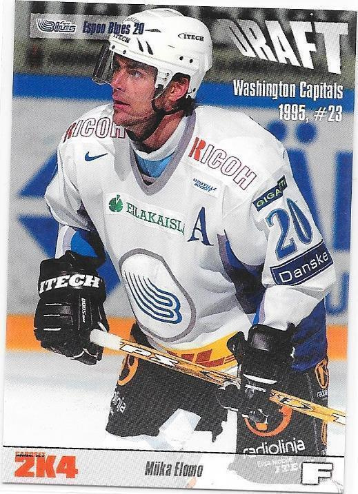 2003-04 CardSet #11 Miika Elomo Espoo Blues