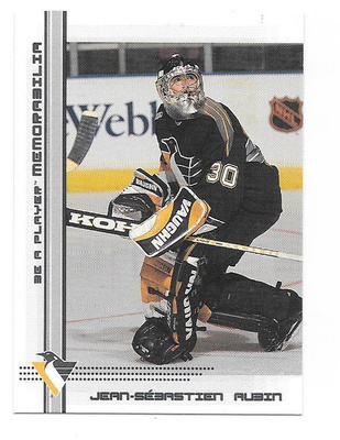 2000-01 BAP Memorabilia #54 Jean-Sebastien Aubin Penguins MV