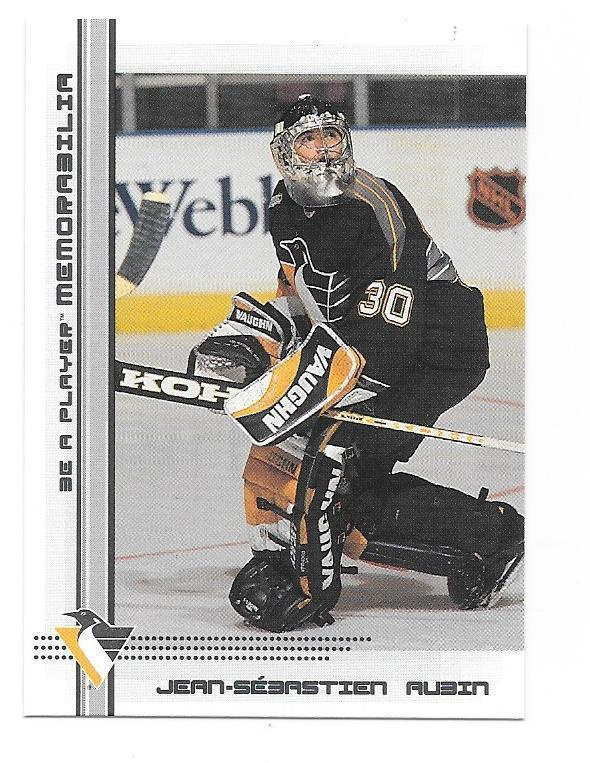 2000-01 BAP Memorabilia #54 Jean-Sebastien Aubin Penguins MV