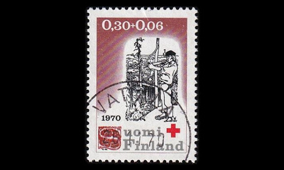 673 o Punainen Risti loisto Vatiala 26.11.70 (1970)