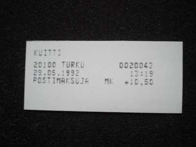 ATM12 KUITTI - LaPe 3 €