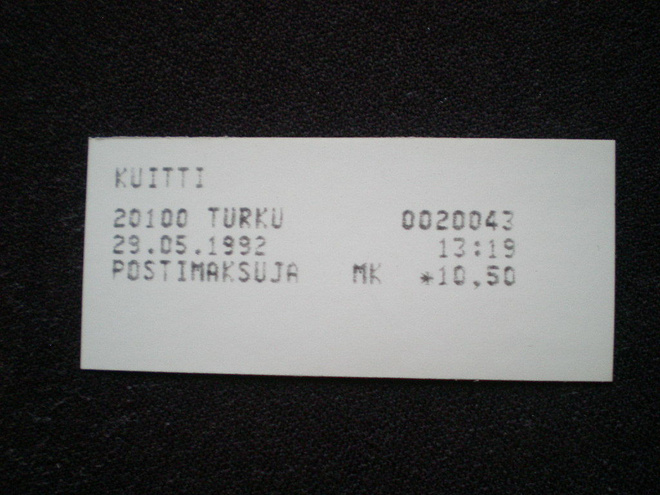 ATM12 KUITTI - LaPe 3 €