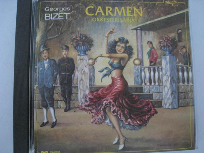 Carmen orkesterisarjat Georges Bizet CD