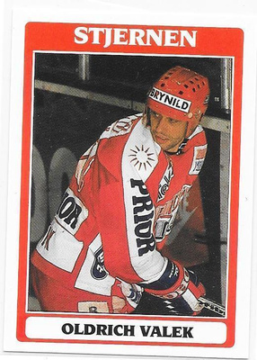1992-93 Nor Elitserien #67 Oldrich Valek Stjernen Pelicans