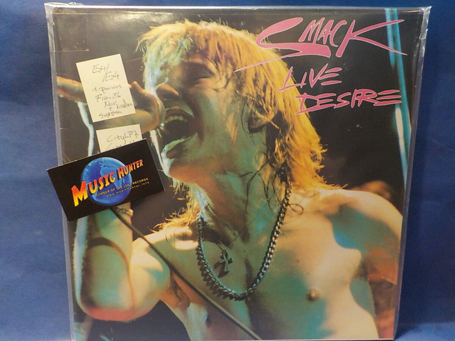 SMACK - LIVE DESIRE 1. PAINOS EX+/EX+ LP