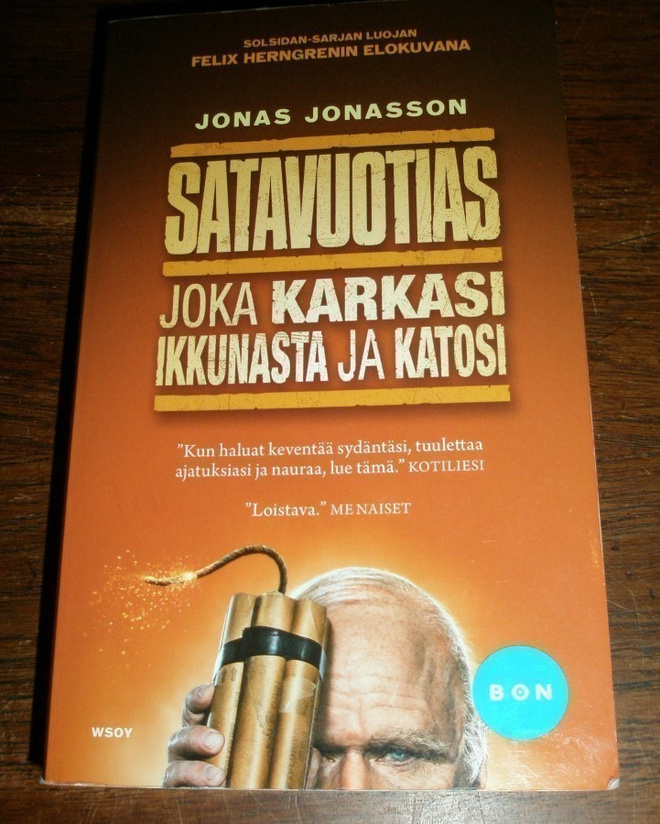 Satavuotias, joka karkasi ikkunasta BON