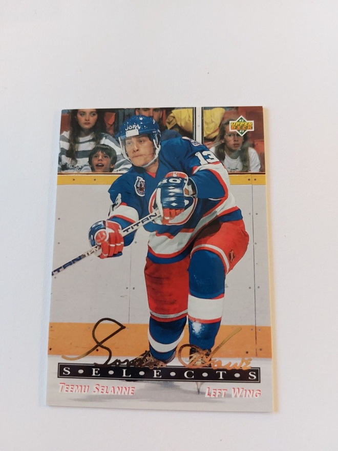 1992-93 Upper Deck Gordie Howe Selects #G15 Teemu Selänne
