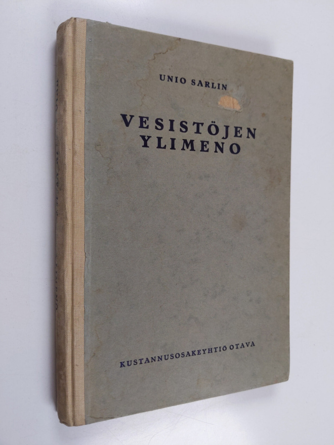 Unio Sarlin : Vesistöjen ylimeno